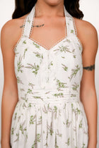 Debby White Floral Maxi Dress
