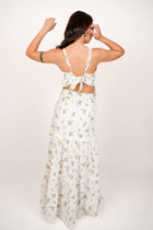 Flora White Maxi Skirt