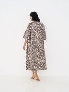 Abaya in Animal Print