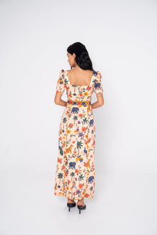 Back detail of the Savannah dress by Ragimora
