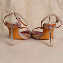 Back details of the Starlit Muse Crystal Heels by Subashini Heels