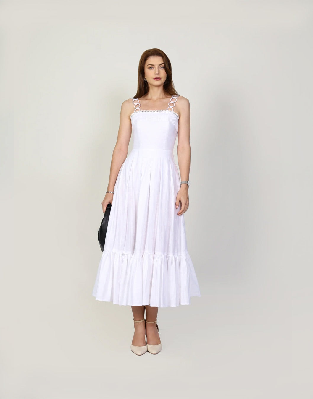 Daphne White Dress