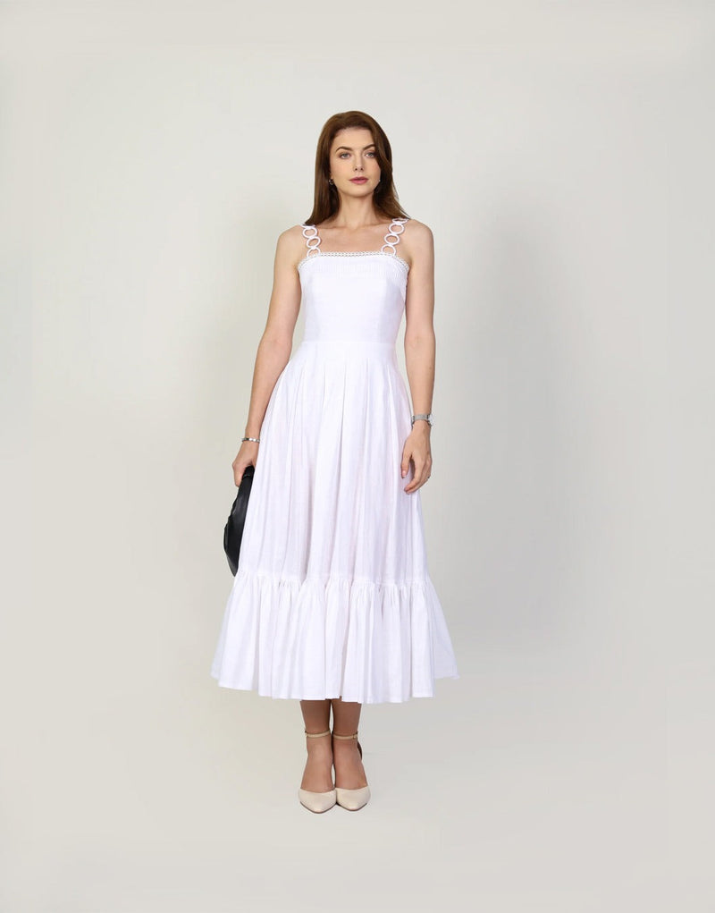Daphne White Dress