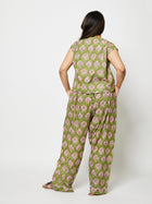 Back view of the Drape Co-ord Set by Kyshmysh 