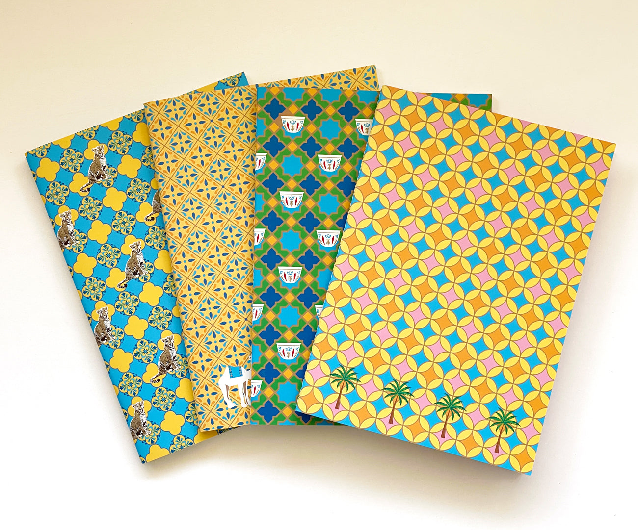 Arabesque Mini Notebook Set (Set of 4)