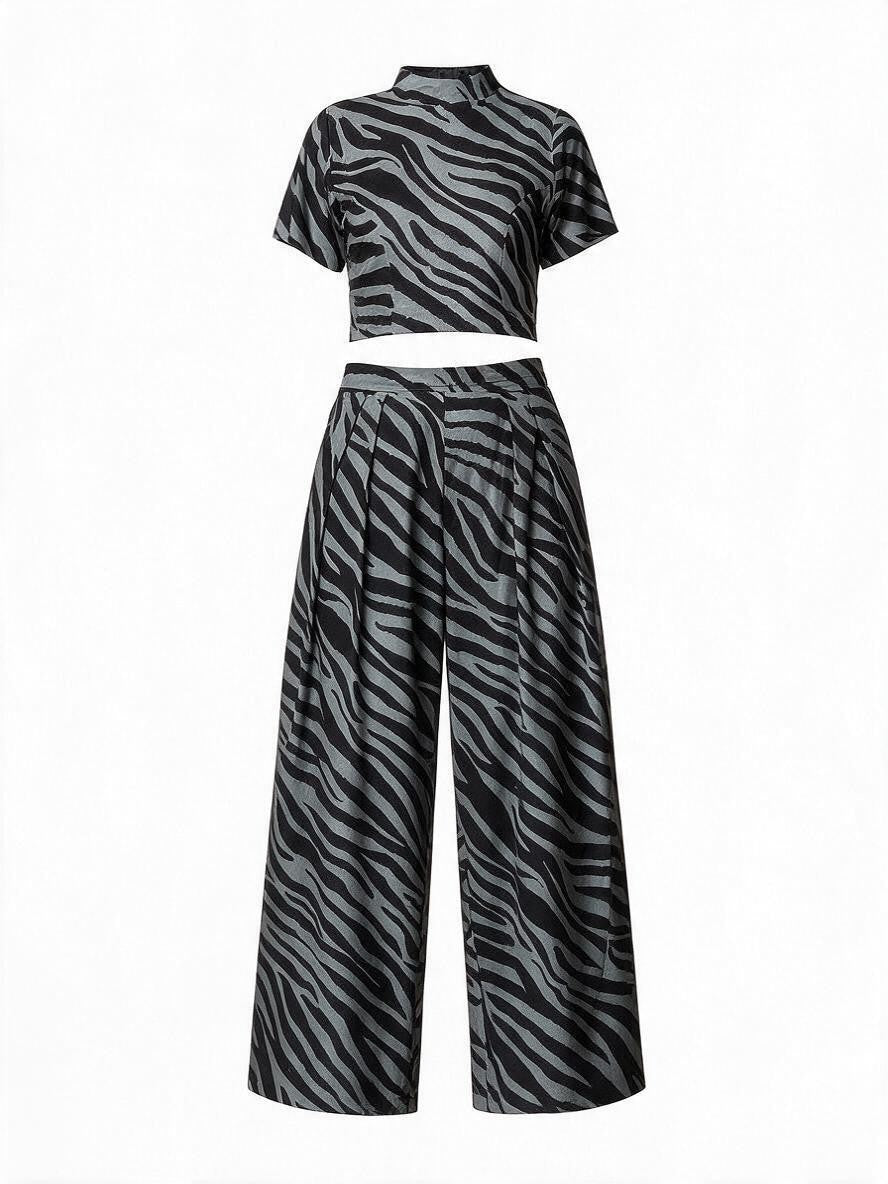 Ayla Crop Top Set
