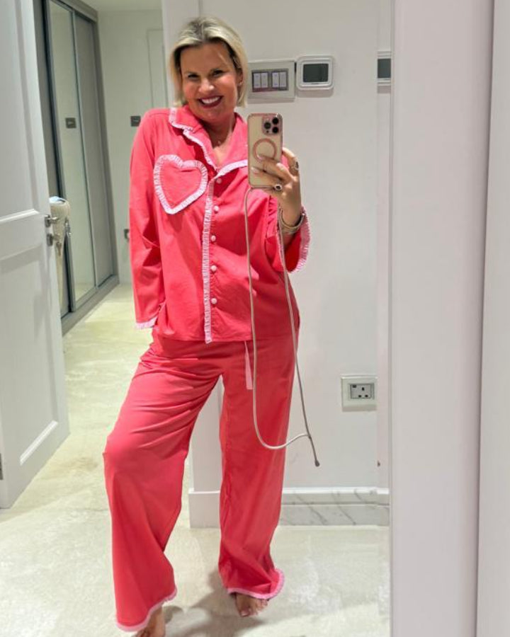 Dolce Rosa organic cotton pyjama set by Love Letters x