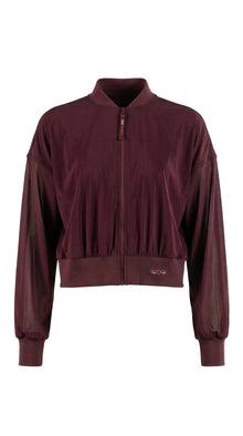 Mesh Bomber Jacket