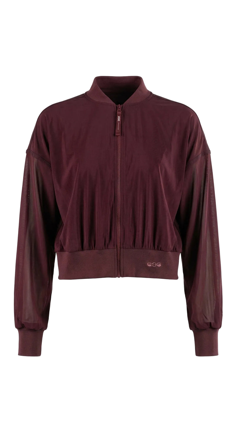 Mesh Bomber Jacket
