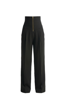 Waisted Black Pants