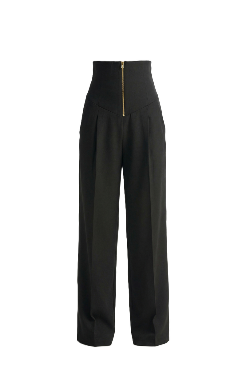 Waisted Black Pants