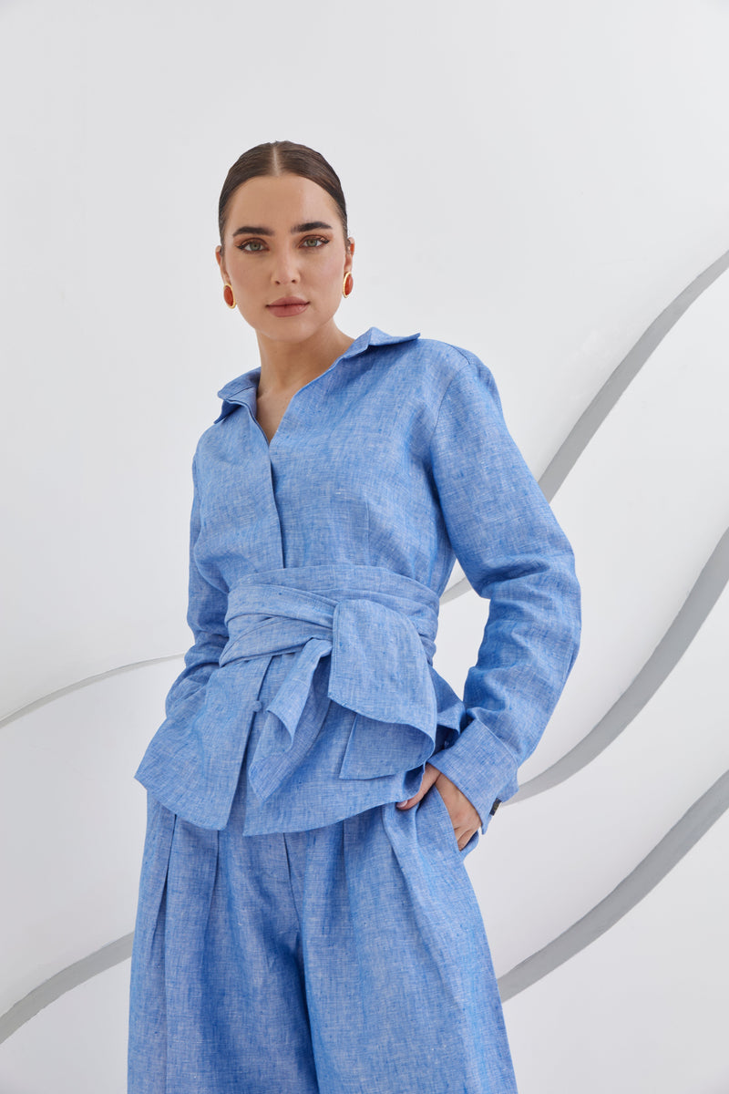 The Sky Linen Set