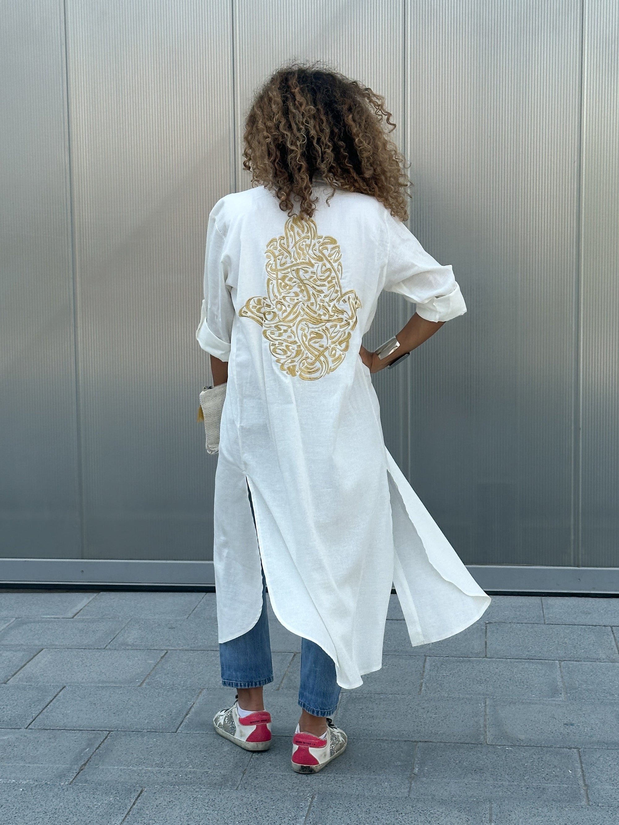 Bella Linen Long Shirt