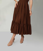 Daphne Brown Dress