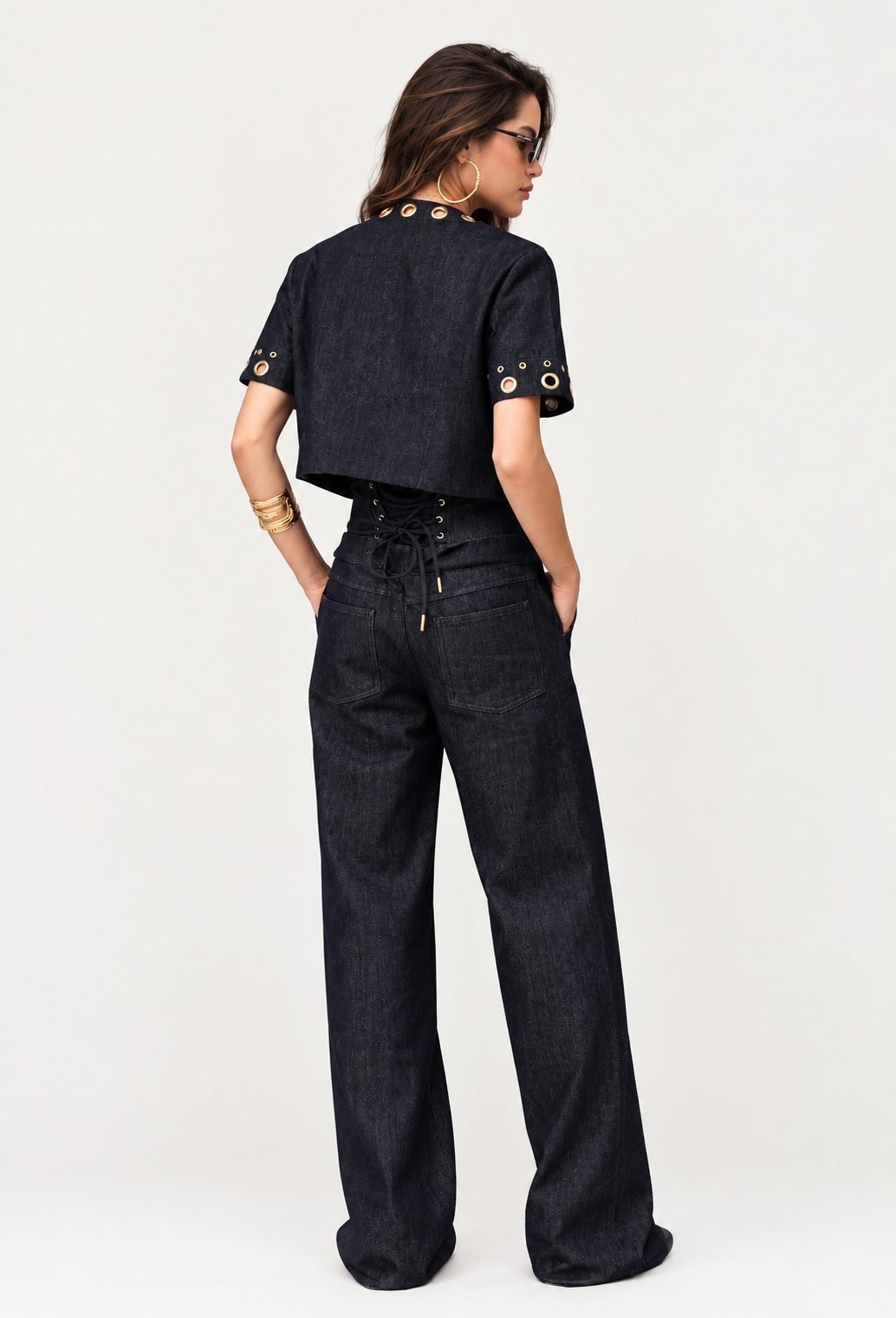 Muse Denim Short Sleeve Jacket