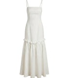 Ghost mannequin of the Ivory Breeze dress by Hazar Azhari