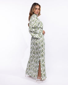 Mahaba Graceful Draped Sleeve Maxi Dress