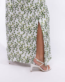 Mahaba Graceful Draped Sleeve Maxi Dress