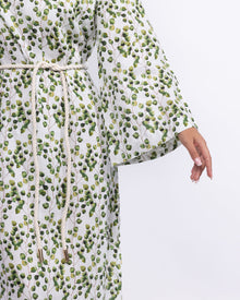 Mahaba Graceful Draped Sleeve Maxi Dress