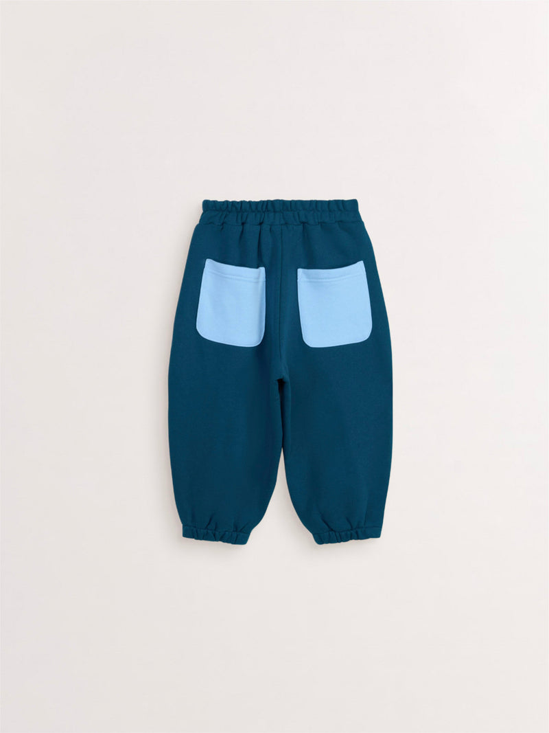 Leo Pants in Teal Pop