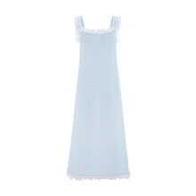 Dolce Gingham Azzurro Sleep Dress