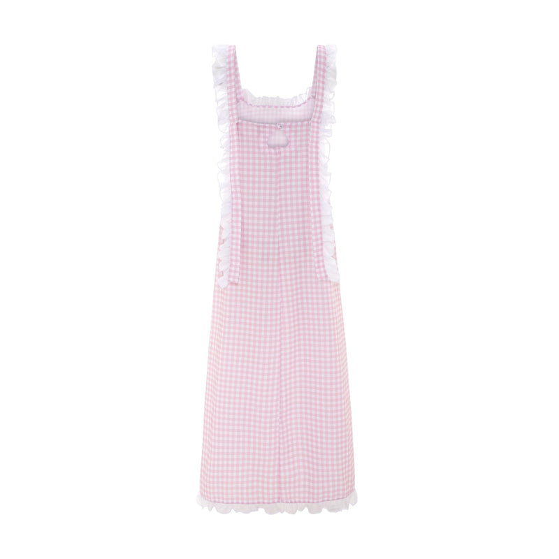 Dolce Gingham Rosa Sleep Dress (Long)