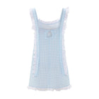 Dolce Gingham Azzurro Sleep Dress (Short)
