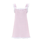 Dolce Gingham Rosa Sleep Dress (Short)