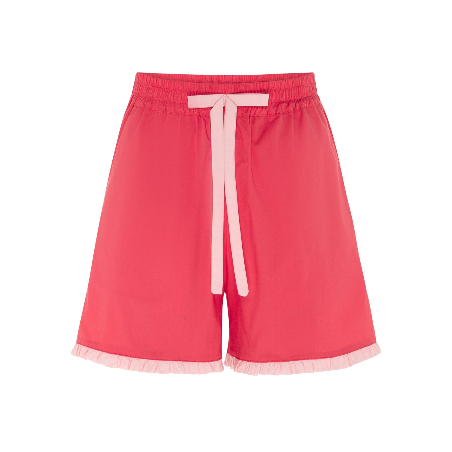 Front detail of the shorts of the Dolce Rosa Short Pyjama by Love Letters x