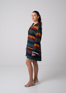Mini Kaftan in Multicolor