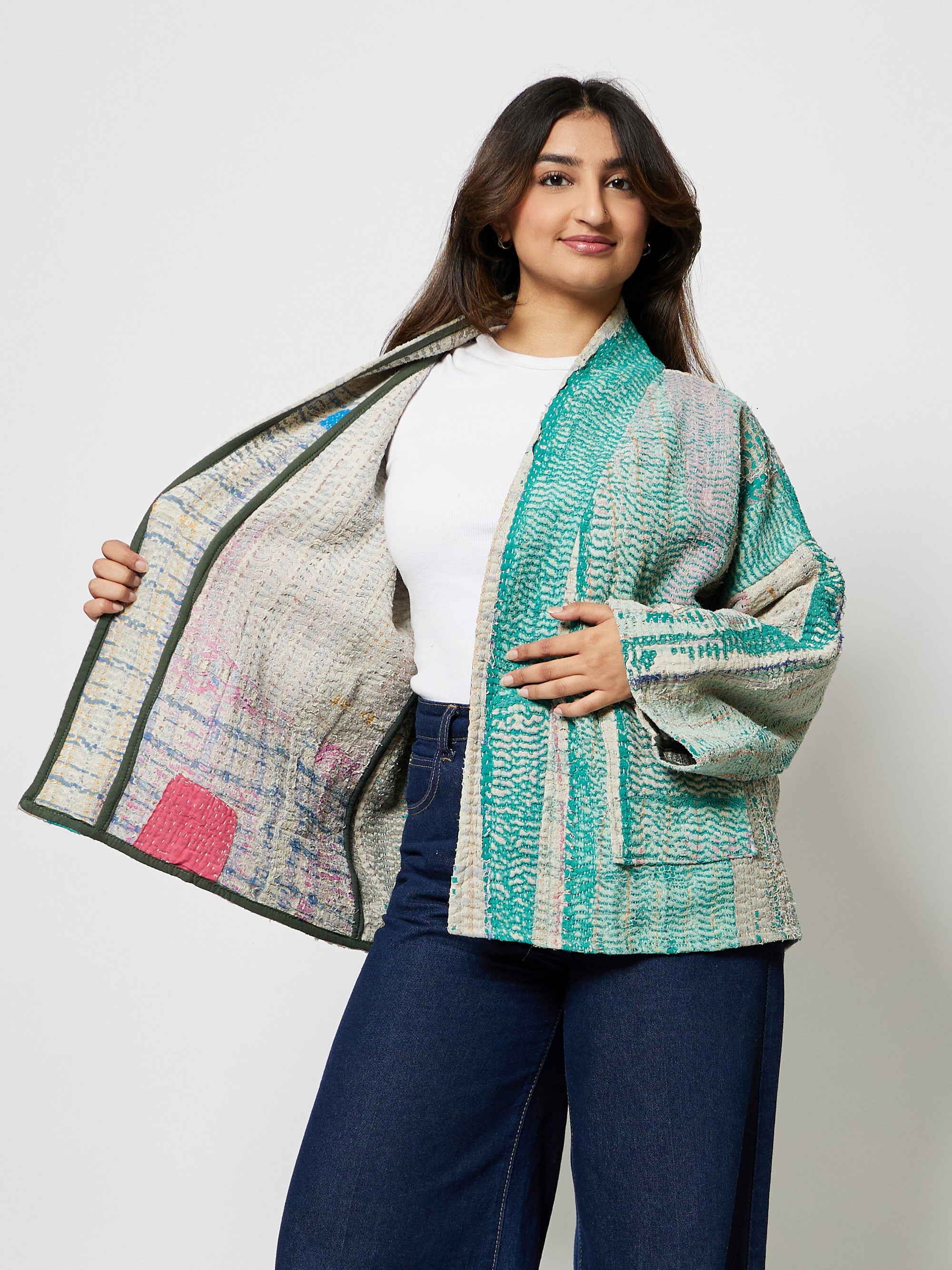 Maison Kantha Jacket by Kyshmysh
