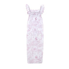 Pink Jaipur Toile nightdress with scalloped neckline by Love Letters x