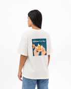 Kalamanteen White Oversized T-Shirt