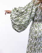 Mahaba Balloon-Sleeves Maxi Dress