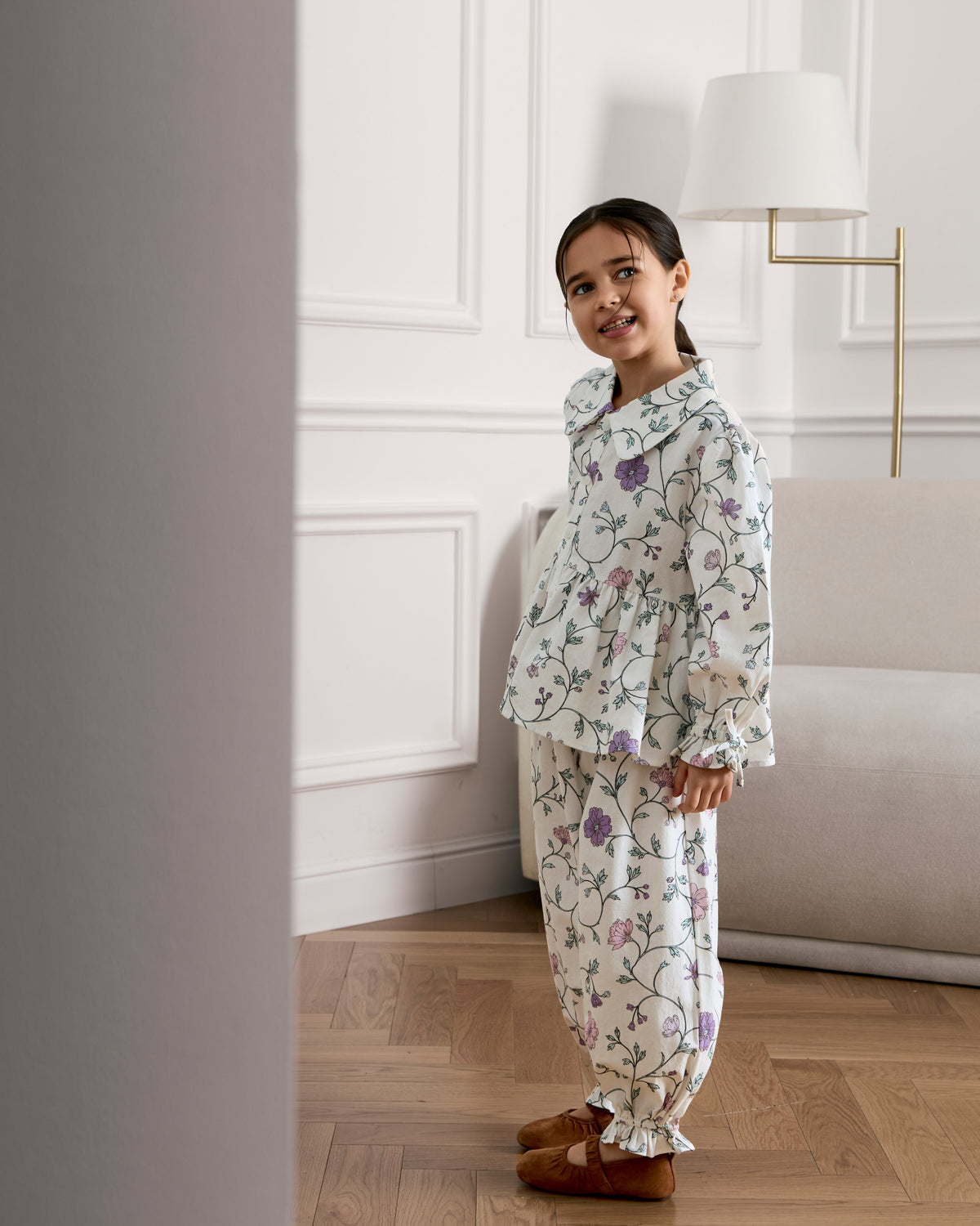 Aya Top in Oopsie Daisy Print