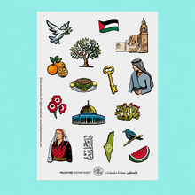 Palestine Sticker Sheet (Set of 2)