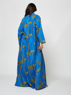 Palm Tree Long Dress