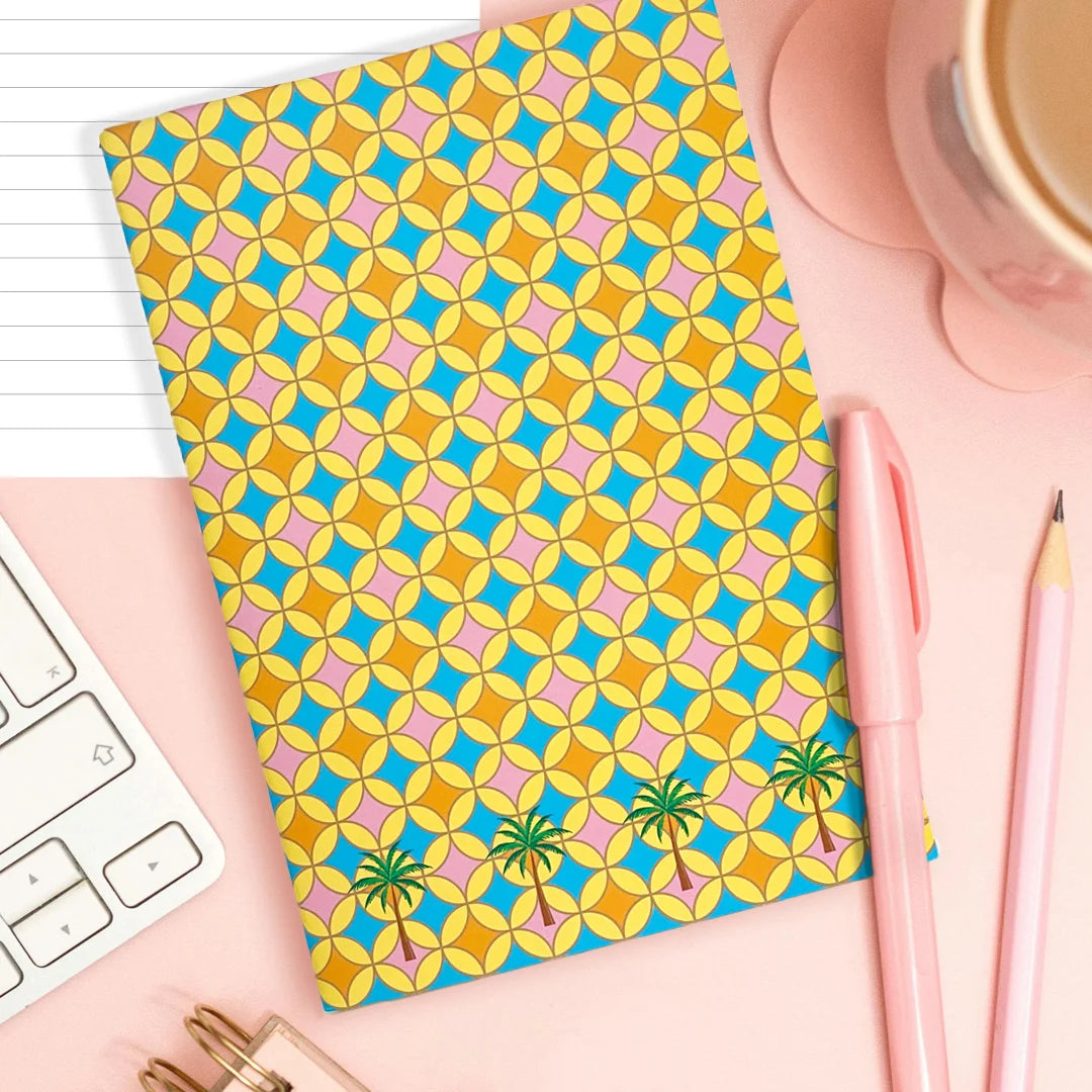 Arabesque Palm Tree Notebook