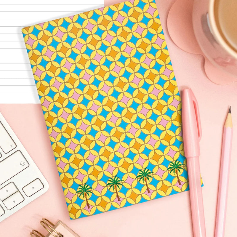 Arabesque Palm Tree Notebook