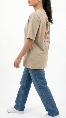 The Palm Brown Oversized T-Shirt