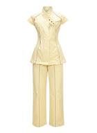 Ghost mannequin of the Sunveil Co-ord Short Sleeve Set 