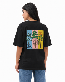 Resilience Black Oversized T-Shirt