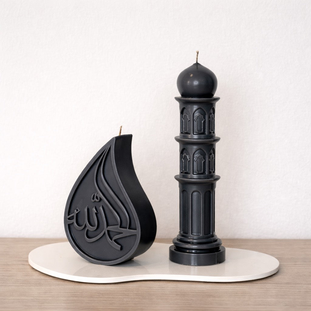 Drift Candle Ramadan Set with Plexi Plate