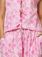 Close-up detail shot of the Shell Co-ord Set by Kyshmysh
