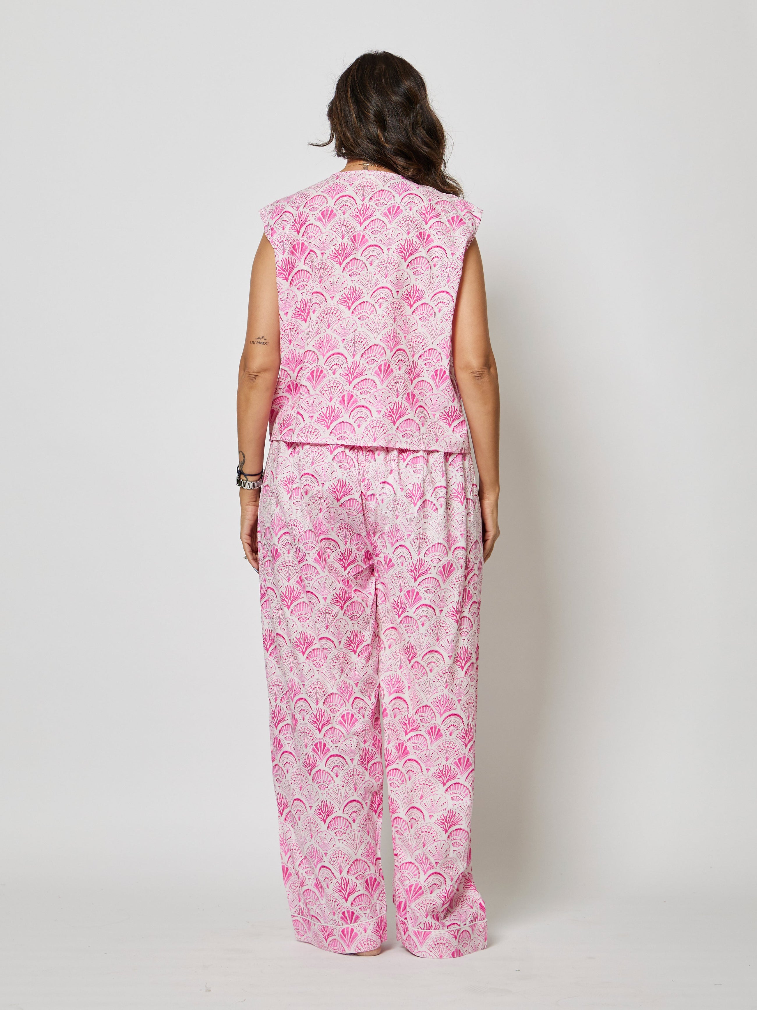 Back detail of the Shell Co-ord Set by Kyshmysh