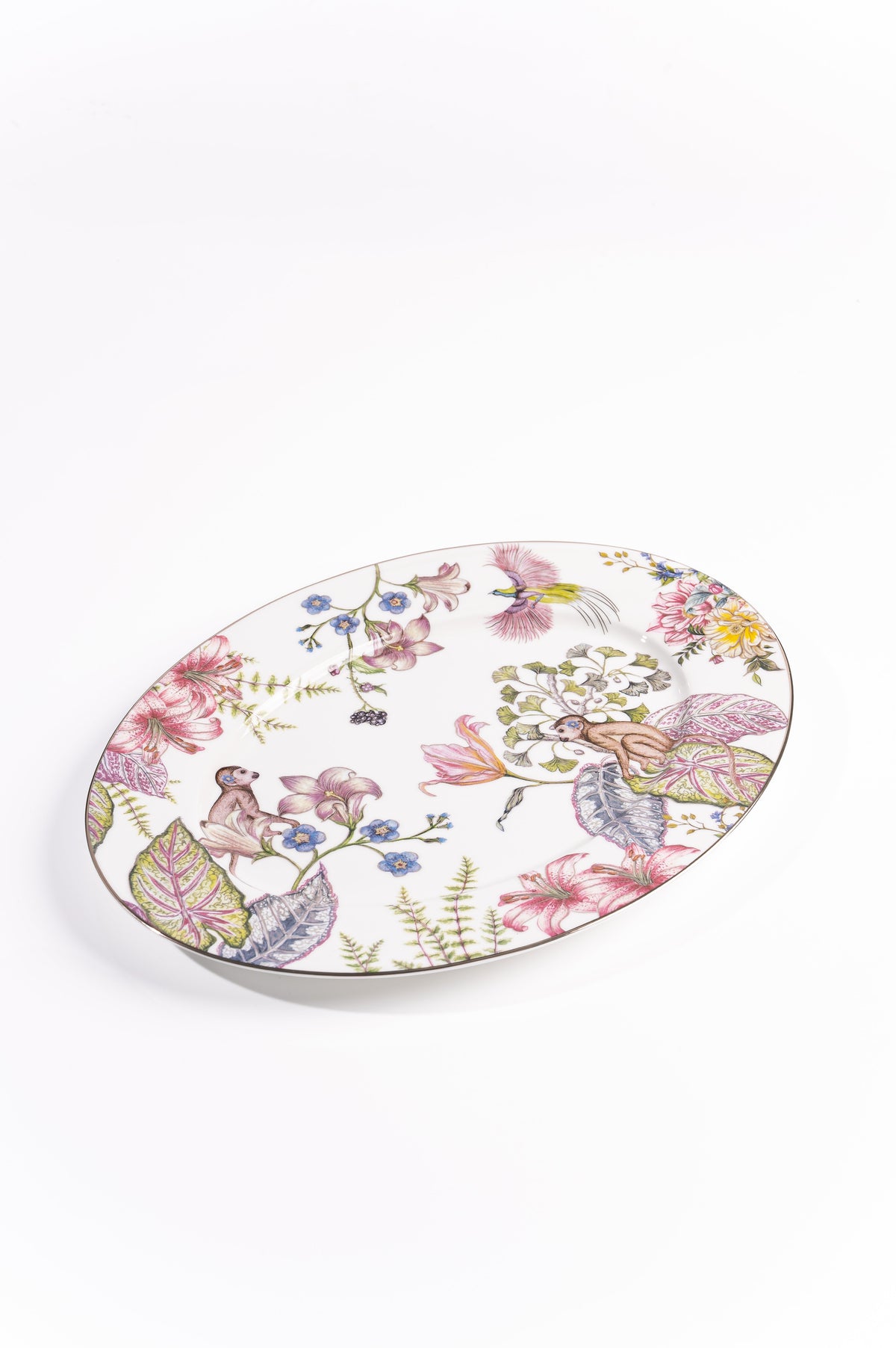 Shirovana Grande Oval Platter (Set of 1)