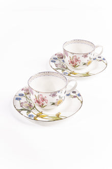 Shirovana Cappuccino Cups & Saucers (Set of 4)
