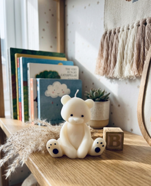 Teddy Bear Candle