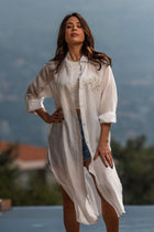 Karma Striped Cotton Shirt