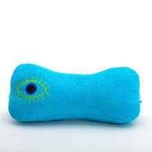 Como Beach Pillow - 100% Egyptian Cotton / Eyes With Lashes Design Embroidery